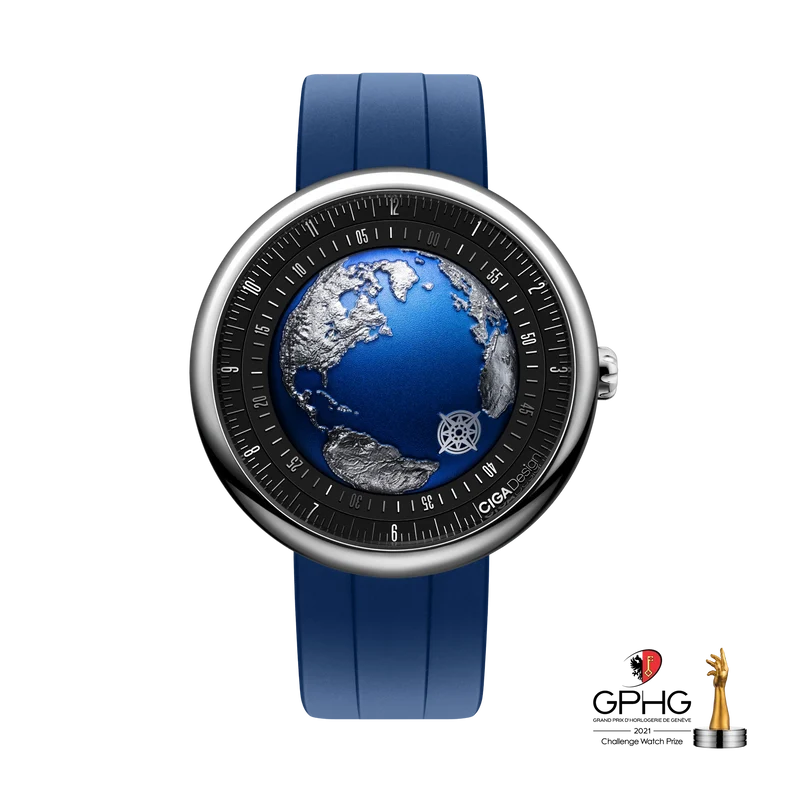 CIGA design WATCH BLUE PLANET II Atlantic Ocean