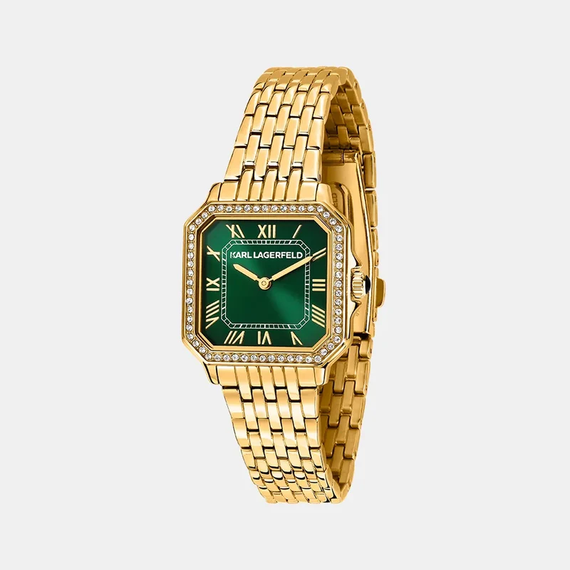 Montre KARL LAGERFELD Femme ICON SQUARE en Acier Doré R0553110503