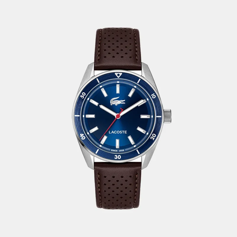 Montre LACOSTE Homme Boston en Cuir Marron 2011489