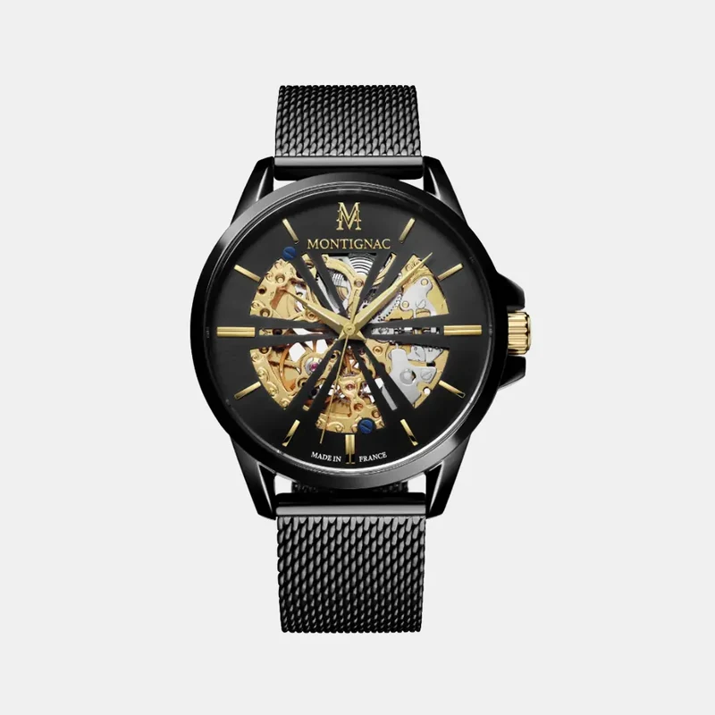 Montre MONTIGNAC Origine Homme Automatique en Acier MOW403
