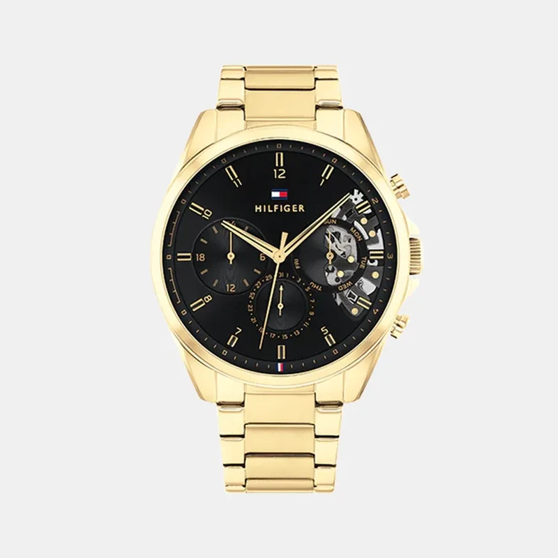 Montre TOMMY HILFIGER Homme Baker en Acier Doré 1710447