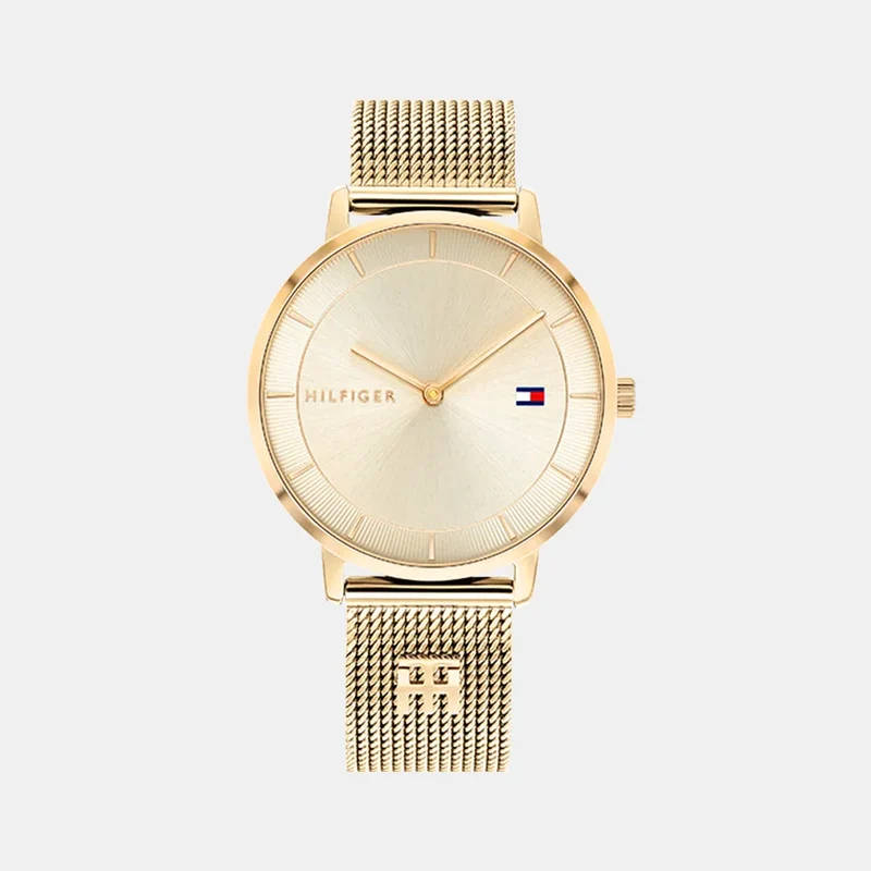 Montre TOMMY HILFIGER Femme Tea en Acier Milanais Doré 1782286
