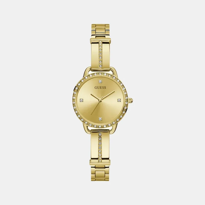 Montre GUESS Femme Bellini en Acier Doré GW0022L2