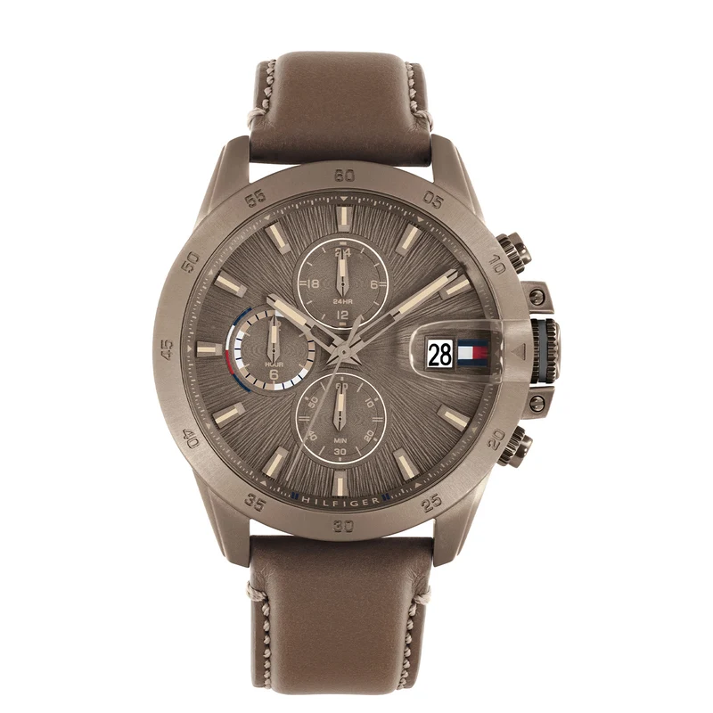 Tommy Hilfiger Jameson Montre Pour Homme Marron TH1792196