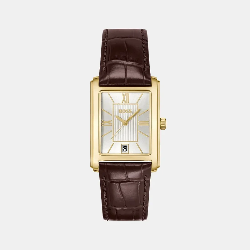 Montre BOSS Homme Principle Dress en Cuir Marron 1514300