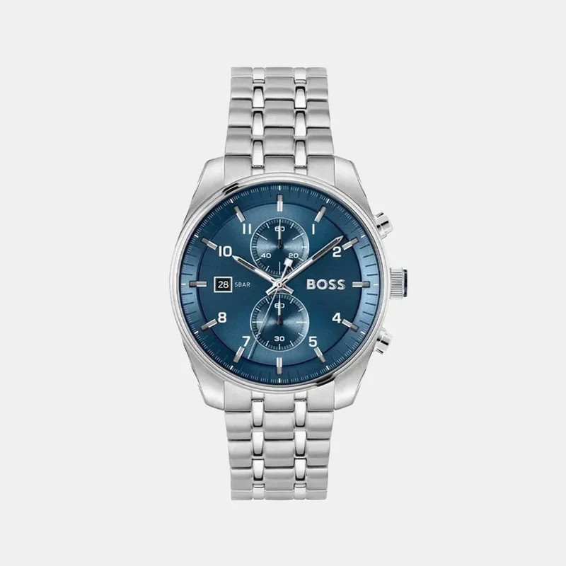 Montre BOSS Homme Skytraveller Chronographe en Acier 1514216