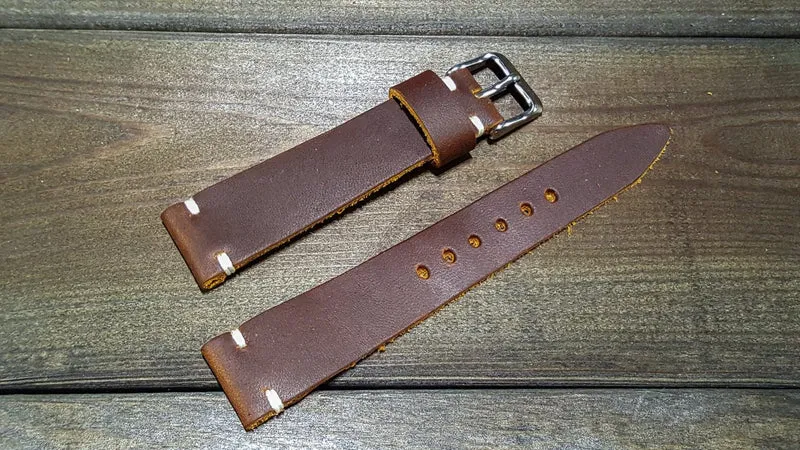 Vintage Brown Mustard, handmade in Finland. Tapered size: 26/22mm, 25/22 mm, 24/20mm, 23/20 mm, 22/18 mm, 21/18 mm, 20/16 mm, 19/16 mm