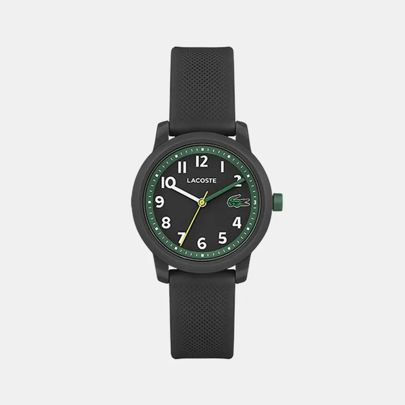 Montre LACOSTE Junior 12.12 en Silicone Noir 2030042