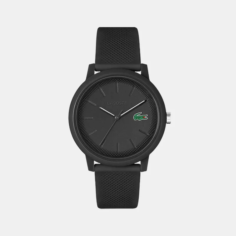 Montre LACOSTE Homme 12.12 en Silicone Noir 2011171