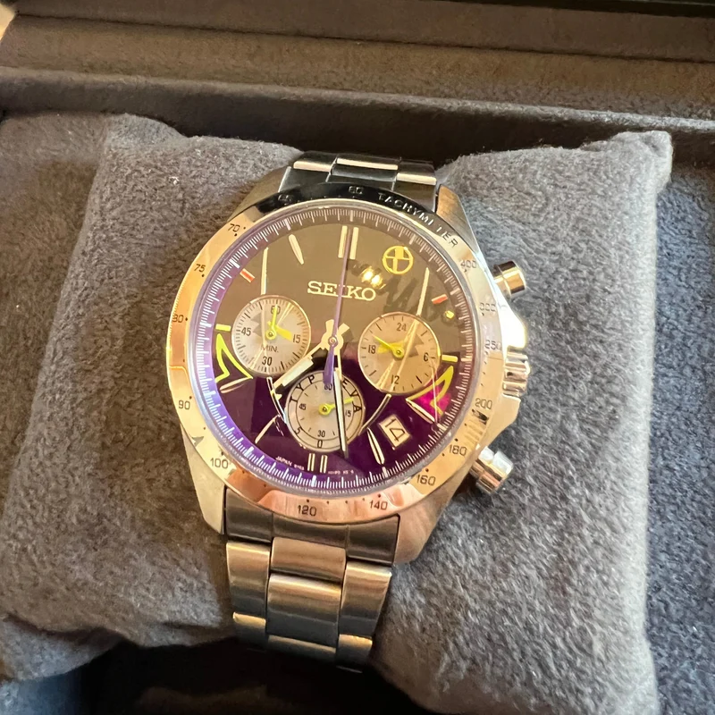 Seiko Ensemble complet Evangelion 500 Type Eva