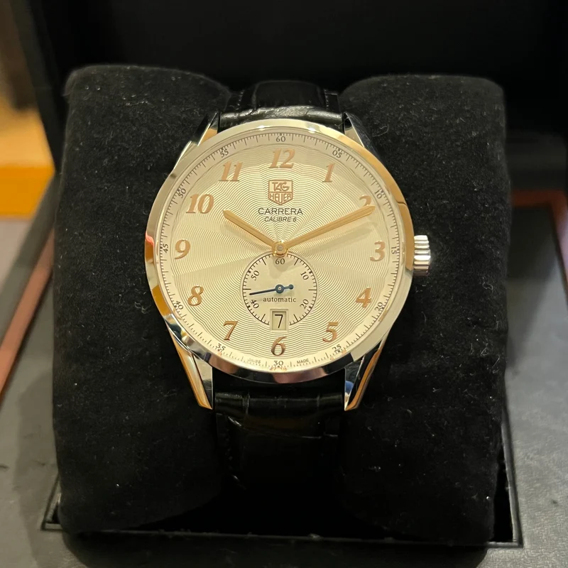 Coffret complet Tag Heuer Carrera Calibre 6 WAS2112.FC6181
