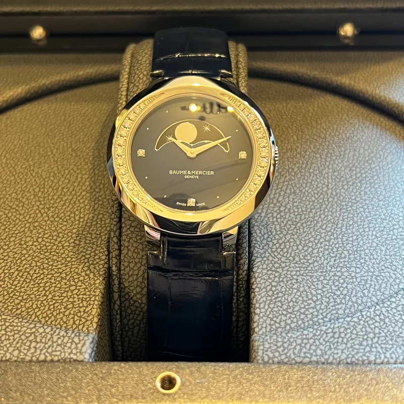 Baume & Mercier La Promesse Phase de Lune Ensemble Complet 10347