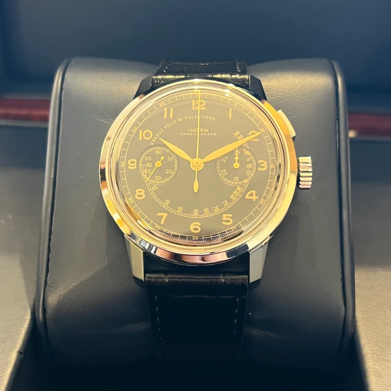 Vulcain Chronographe Président des années 50 Heritage Full Set 570157.315