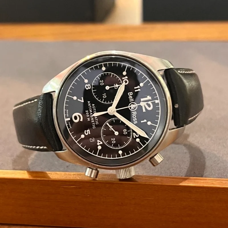 Bell & Ross Chronographe automatique vintage 126-A 39 mm