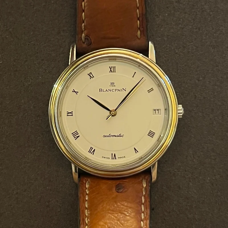 Blancpain Villeret Ultra-Slim 33 mm Or Jaune & Acier