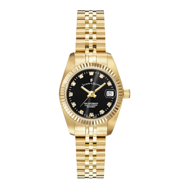 Jacques du Manoir Inspiration Femmes Montre Or NRO.22