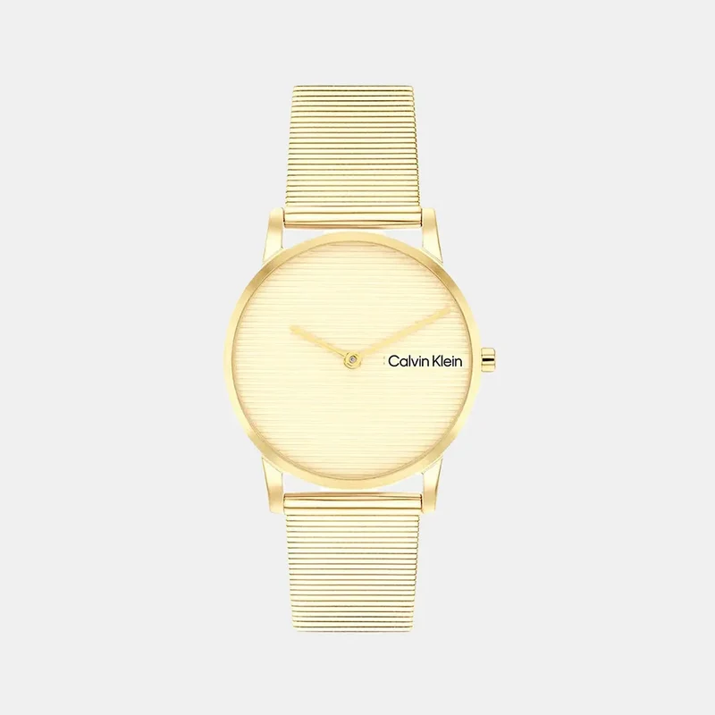 Montre CALVIN KLEIN Femme CK Feel en Acier Doré 25100035