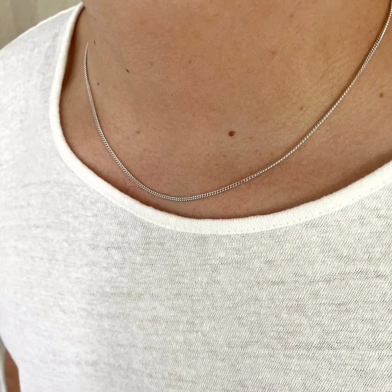 Chaîne "Noé" argent
