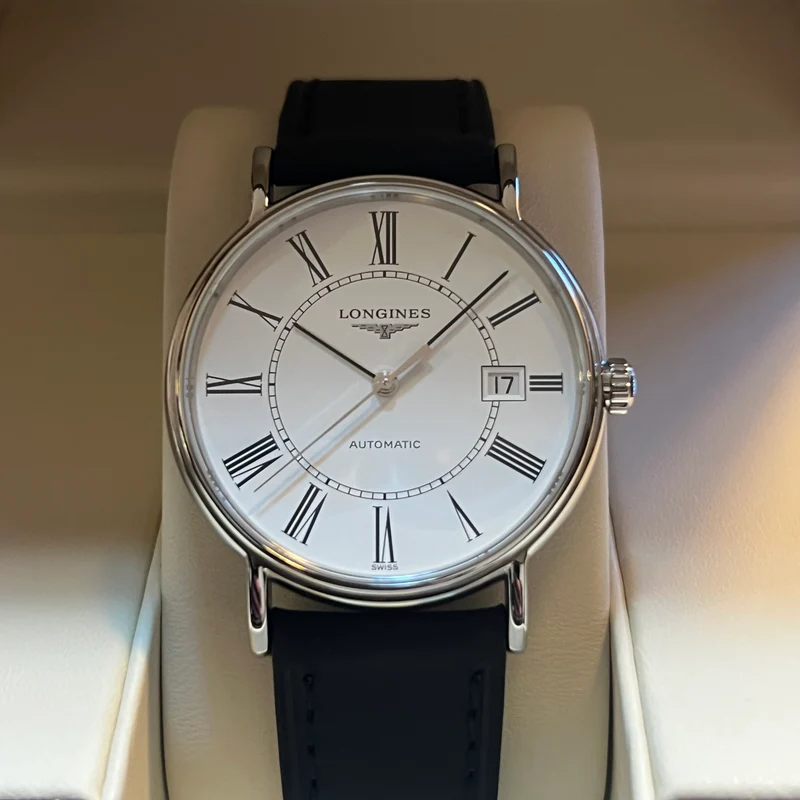Coffret complet Longines Presence Automatic L4.921.4.11.2