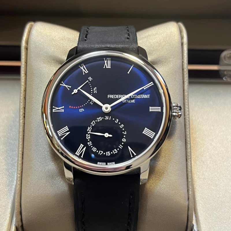 Coffret complet Frédérique Constant Slimline Power Reserve FC-723NR3S6