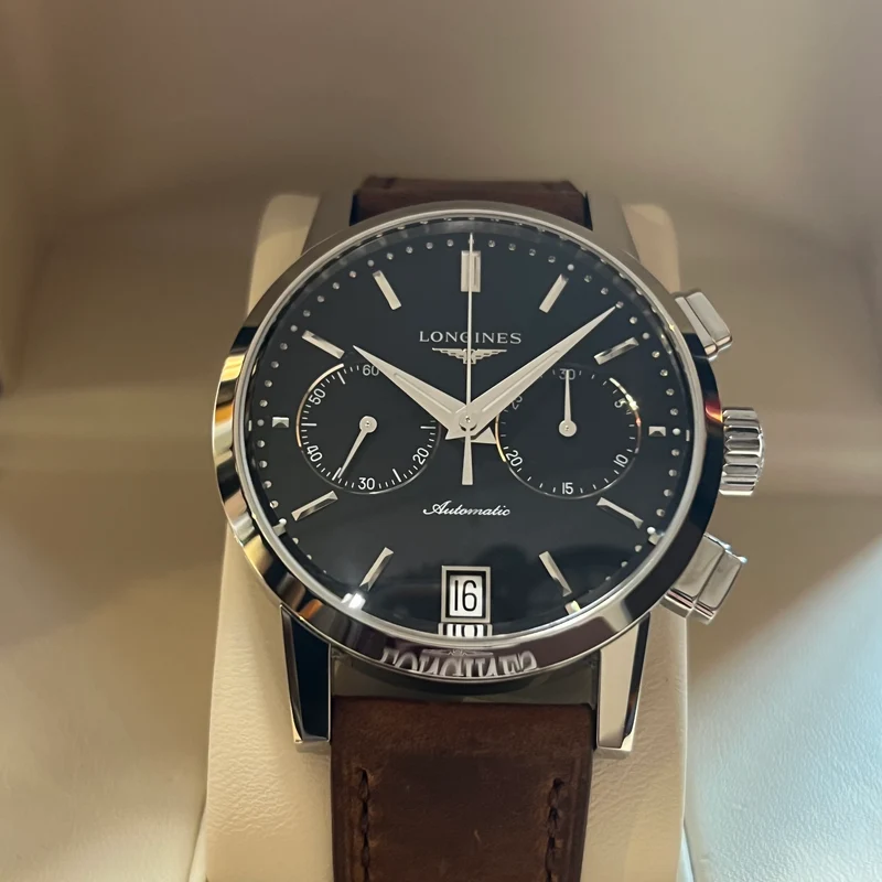 Longines 1832 Chronographe Automatique Ensemble Complet L4.829.4.52.0