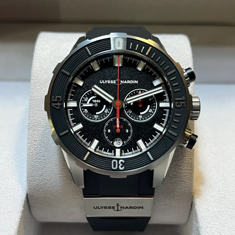 Ulysse Nardin Chronographe de plongée 2024, ensemble complet 1503-170/92