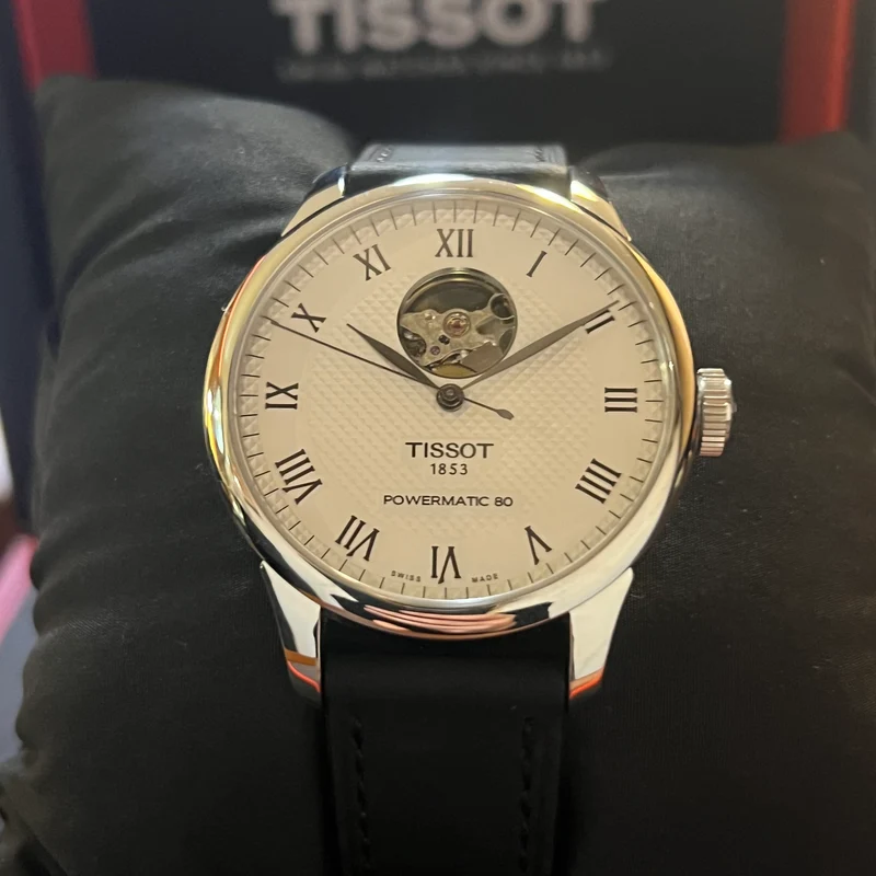 Coffret complet Tissot Le Locle Open Heart T006.407.16.033.01