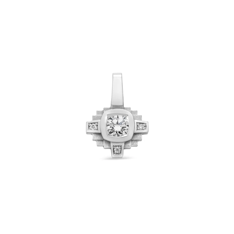 Pendentif Esther Diamant blanc 0,20 ct et diamants