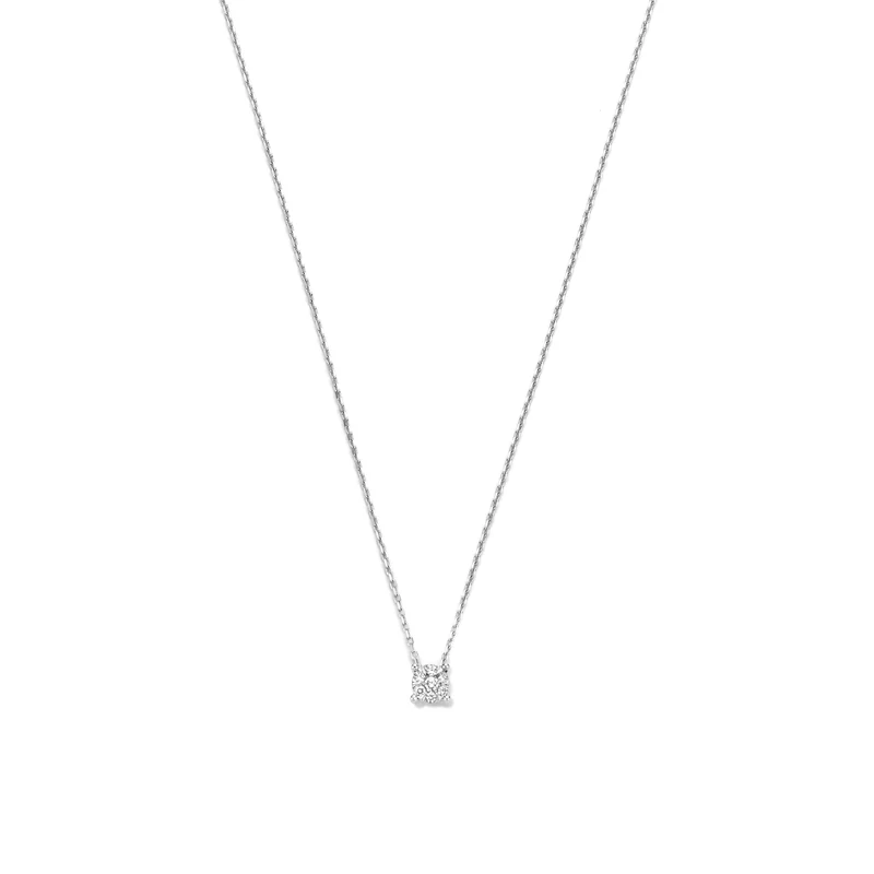 Isabel Bernard De la Paix Collier Or blanc IBD350009