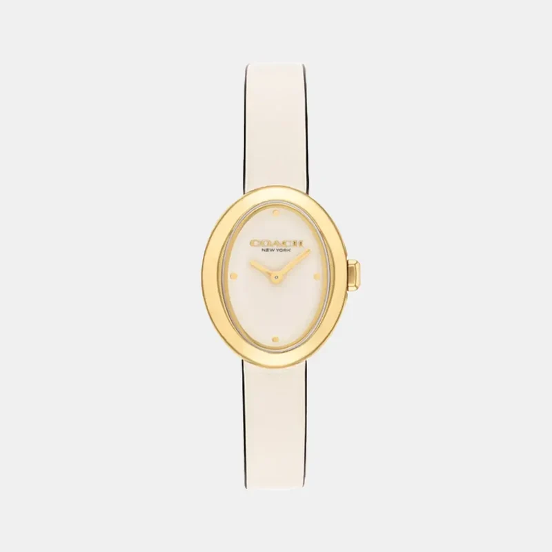 Montre COACH Femme Sammy en Cuir Blanc 14504422