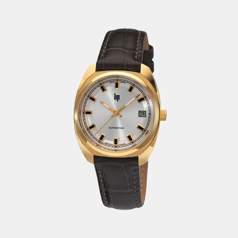 Montre LIP Unisexe Général de Gaulle Automatique en Cuir 671881