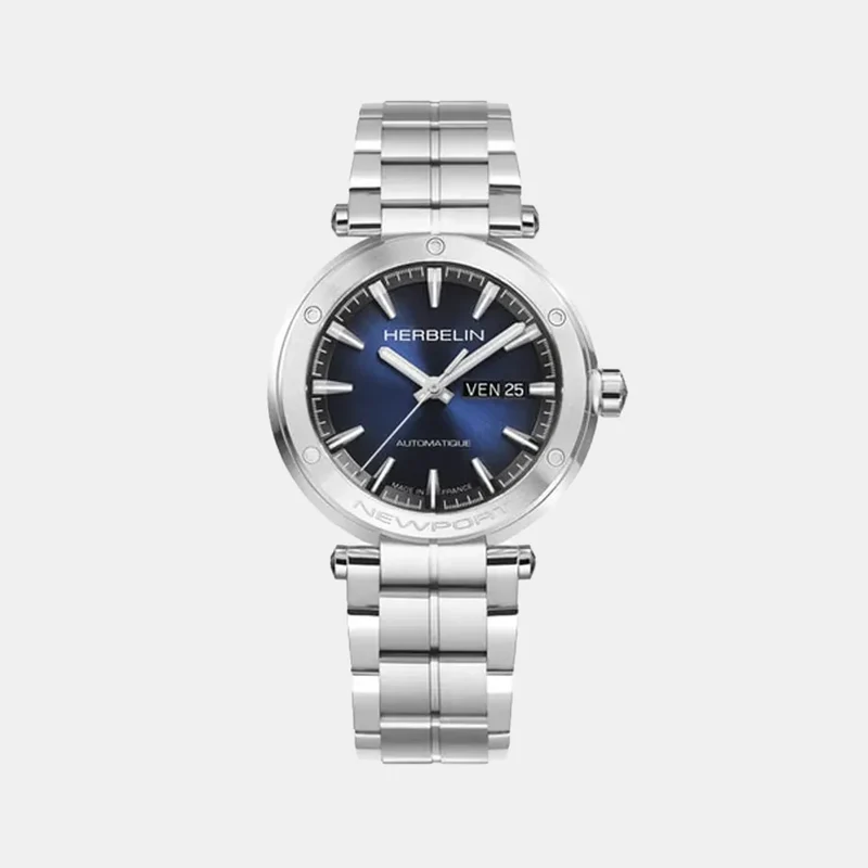 Montre HERBELIN Homme Newport Automatique en Acier 1768B15
