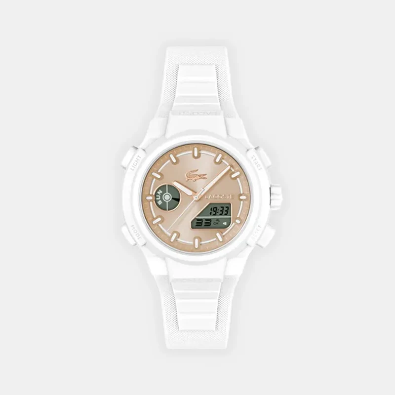 Montre LACOSTE Femme LC33 en Silicone Blanc 2001430
