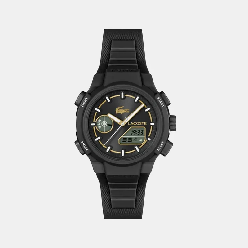 Montre LACOSTE Femme LC33 en Silicone Noir 2001434