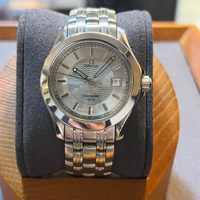 Omega Seamaster 120m Quartz Date Cadran Argent 2511.31