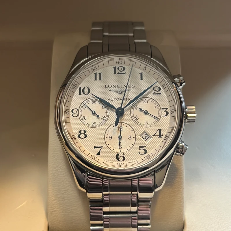 Chronographe Longines Master Collection, coffret complet L2.759.4.78.6