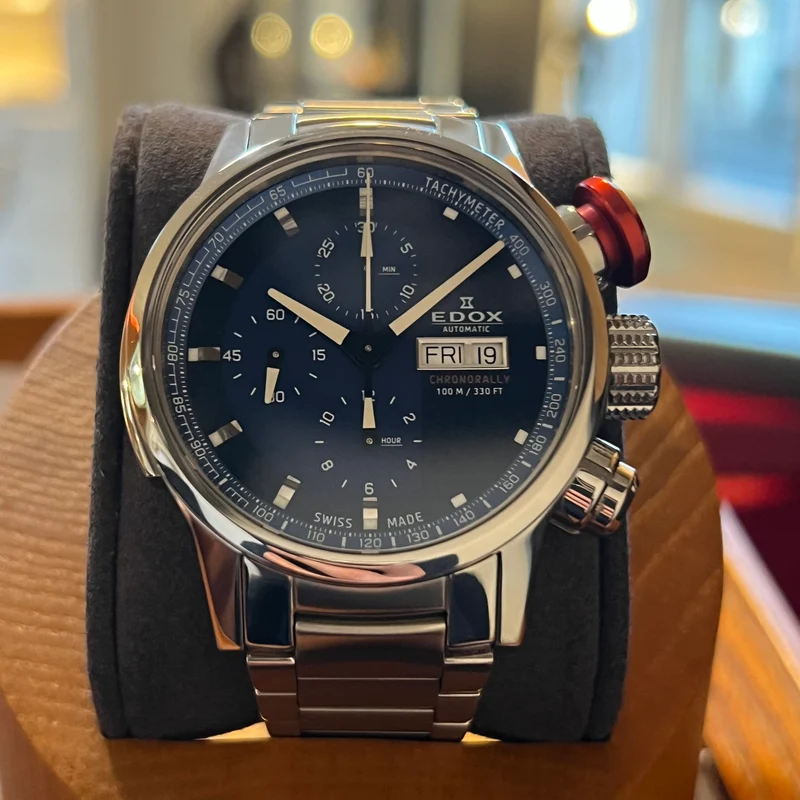 Edox Chronographe Rallye WRC Jour-Date 01112-3-BUIN