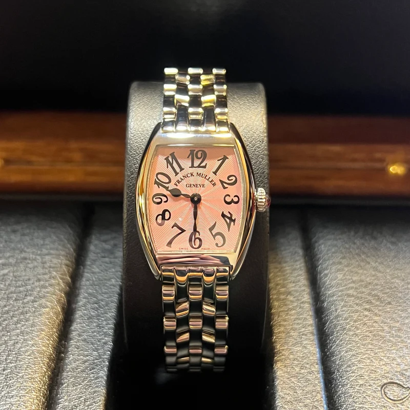 Ensemble complet Franck Muller Tonneau Curvex Lady 2252QZ