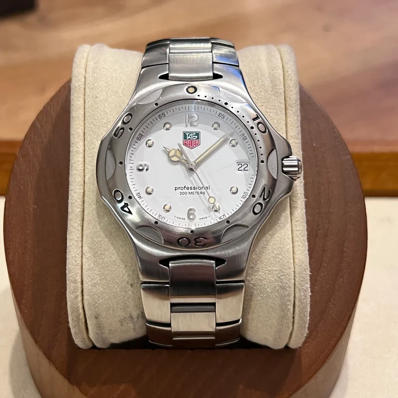 Montre TAG Heuer Kirium avec cadran blanc et ensemble complet WL1110