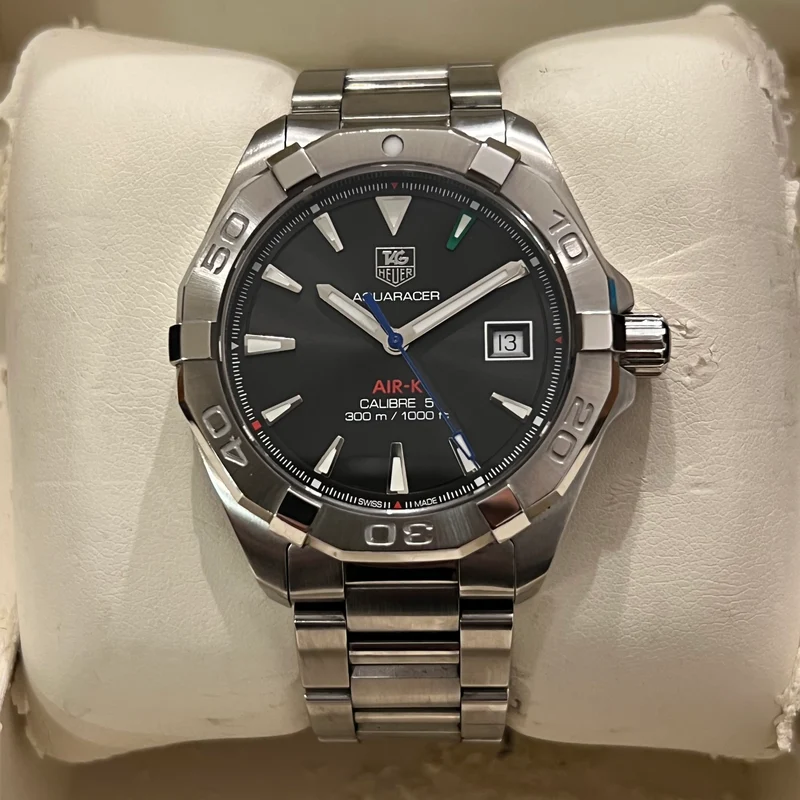 TAG Heuer Aquaracer Calibre 5 Kei Nishikori Ensemble complet WAY2116.BA0910