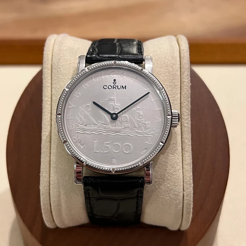 Corum 500 Lire Caravelle Edition Limitée 999 Ex 082/645.40/0001