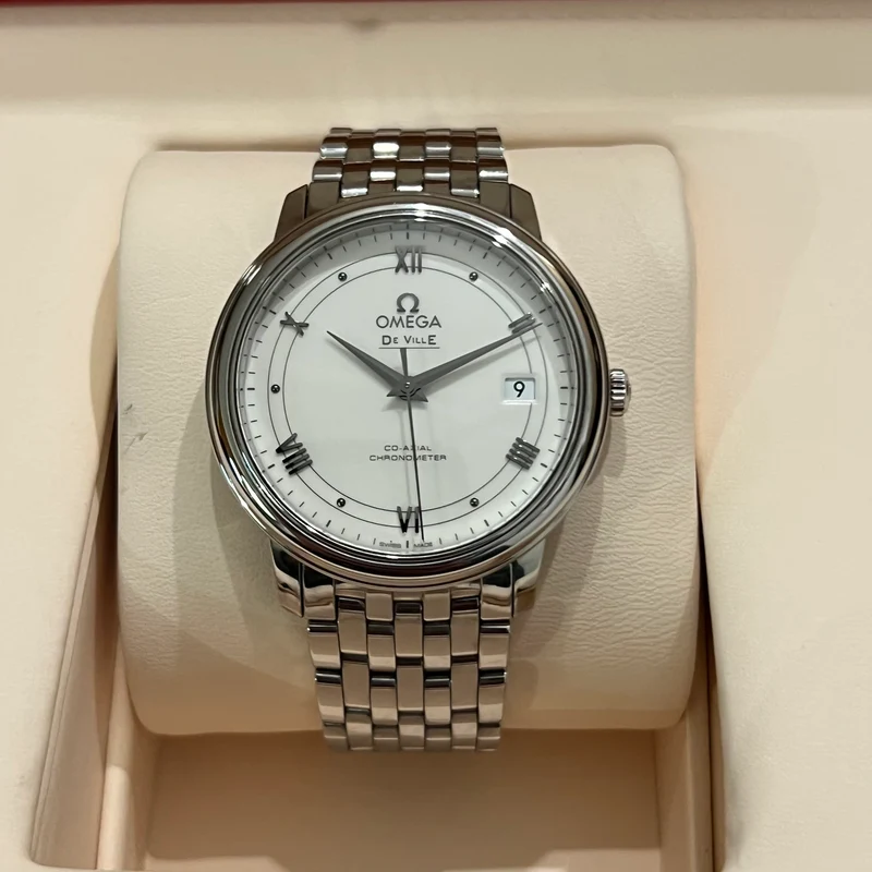 Omega Ensemble complet coaxial De Ville Prestige 424.10.37.20.04.001