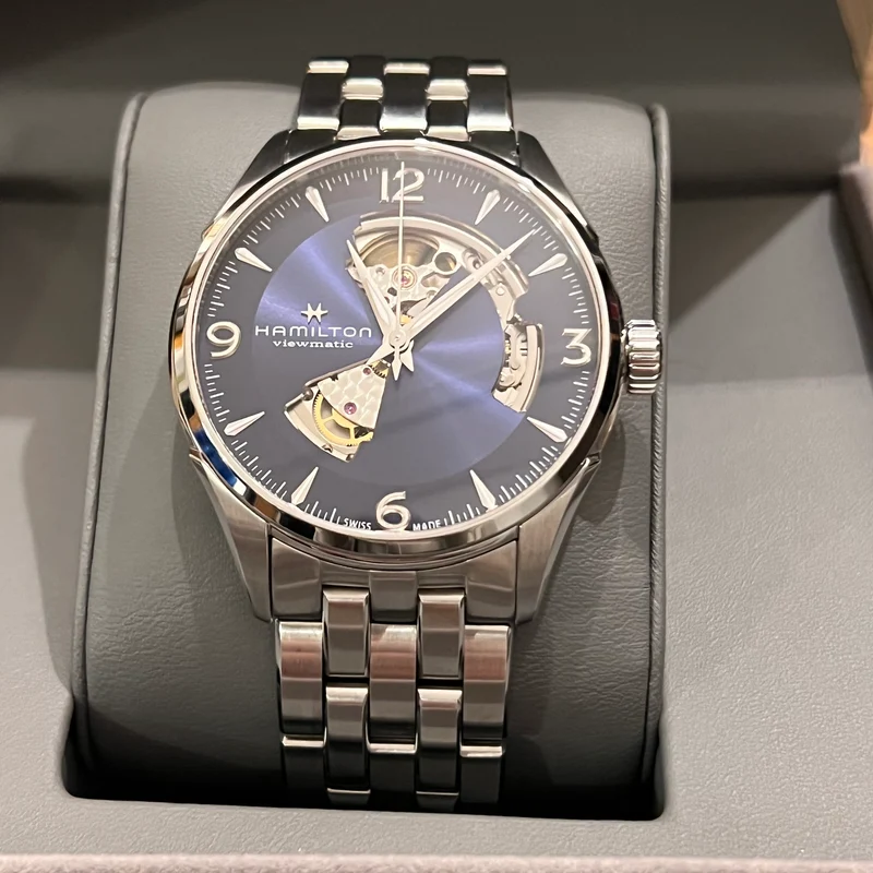 Hamilton Jazzmaster Open Heart Ensemble complet H32705141
