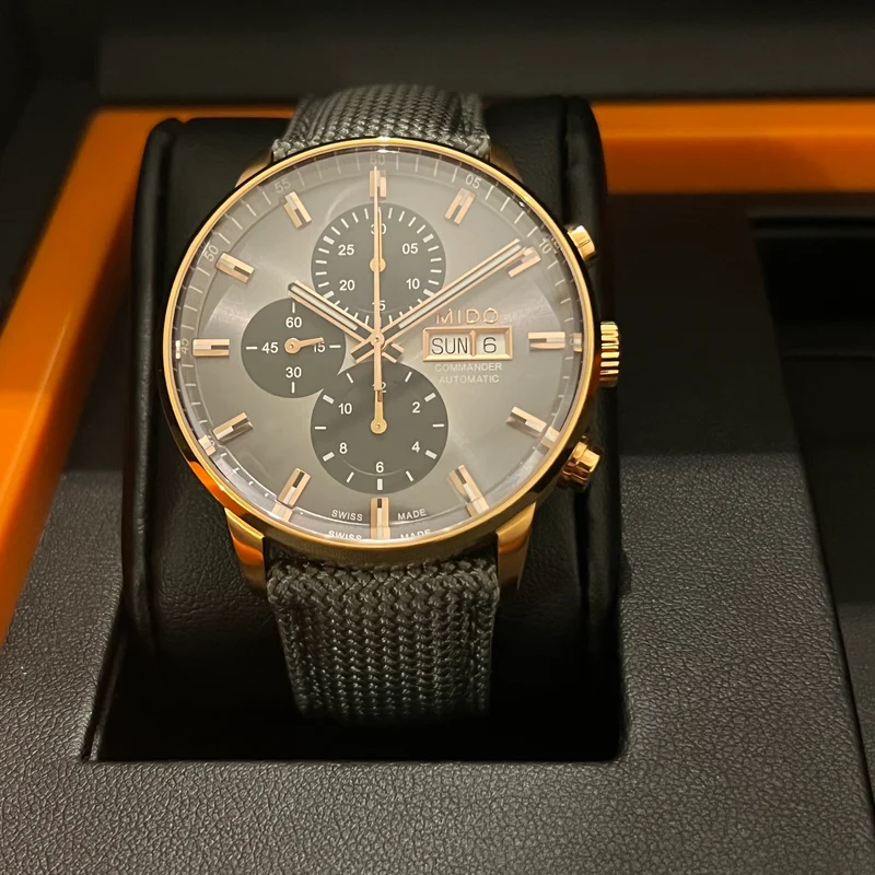 Mido Commander Chronographe 2023 Coffret complet M016.414.36.081.00