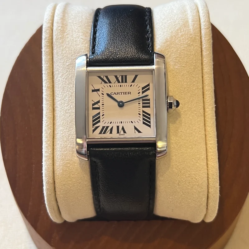 Cartier Tank Française 1999 Avec Garantie W51003Q3