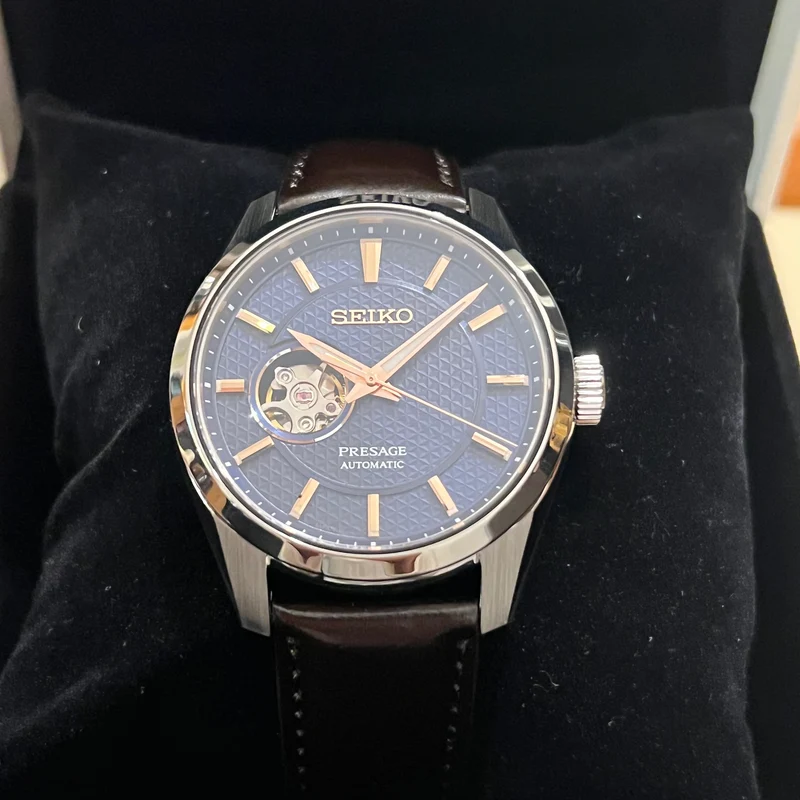 Seiko Presage Open Heart 10-2024 Ensemble complet SPB311J1