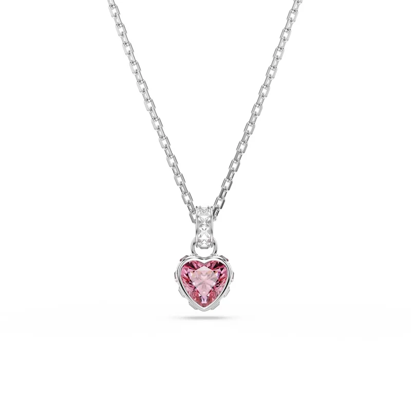 Swarovski Collier Chroma argenté avec accents roses 5757789
