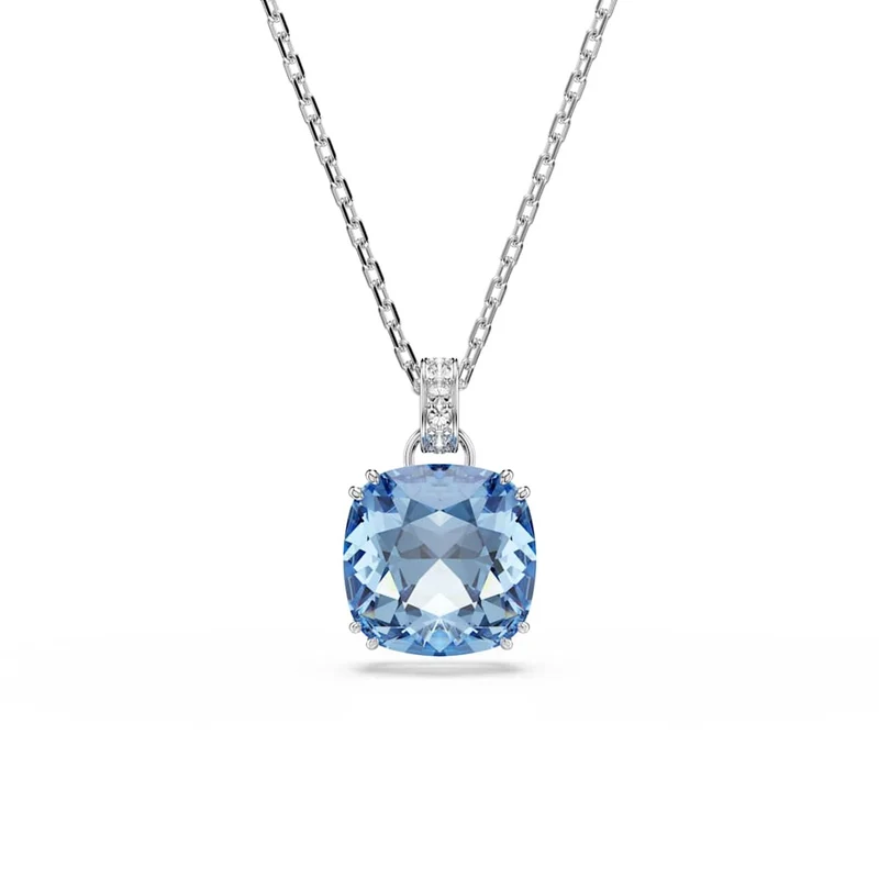Swarovski Collier Millenia argenté avec pendentif bleu 5760057