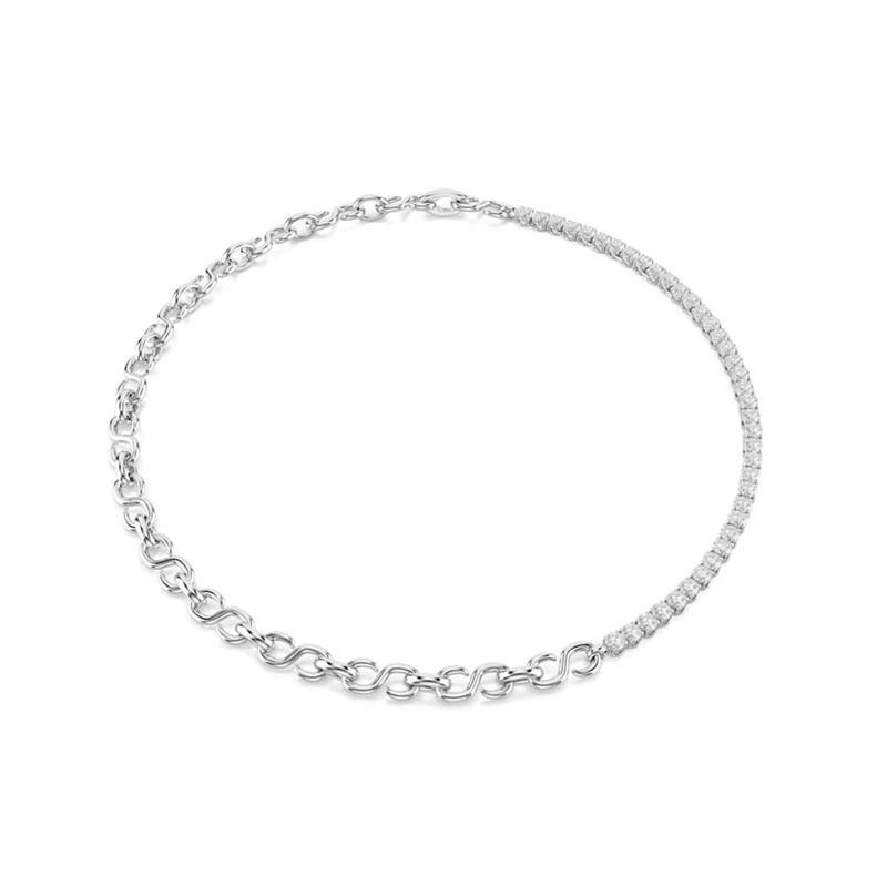 Swarovski Collier Matrix Tennis Argent 5747732