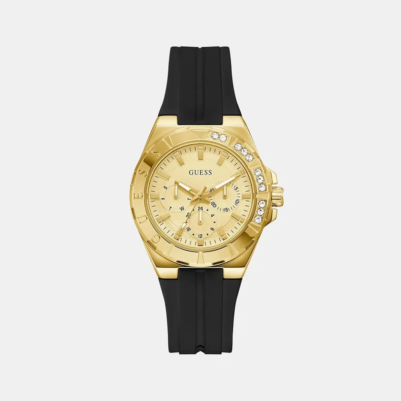 Montre GUESS Femme CALYPSO en Silicone Noir GW1034L2